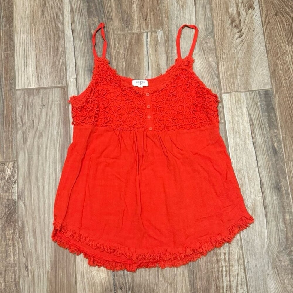 Umgee Crochet Flower Tank
